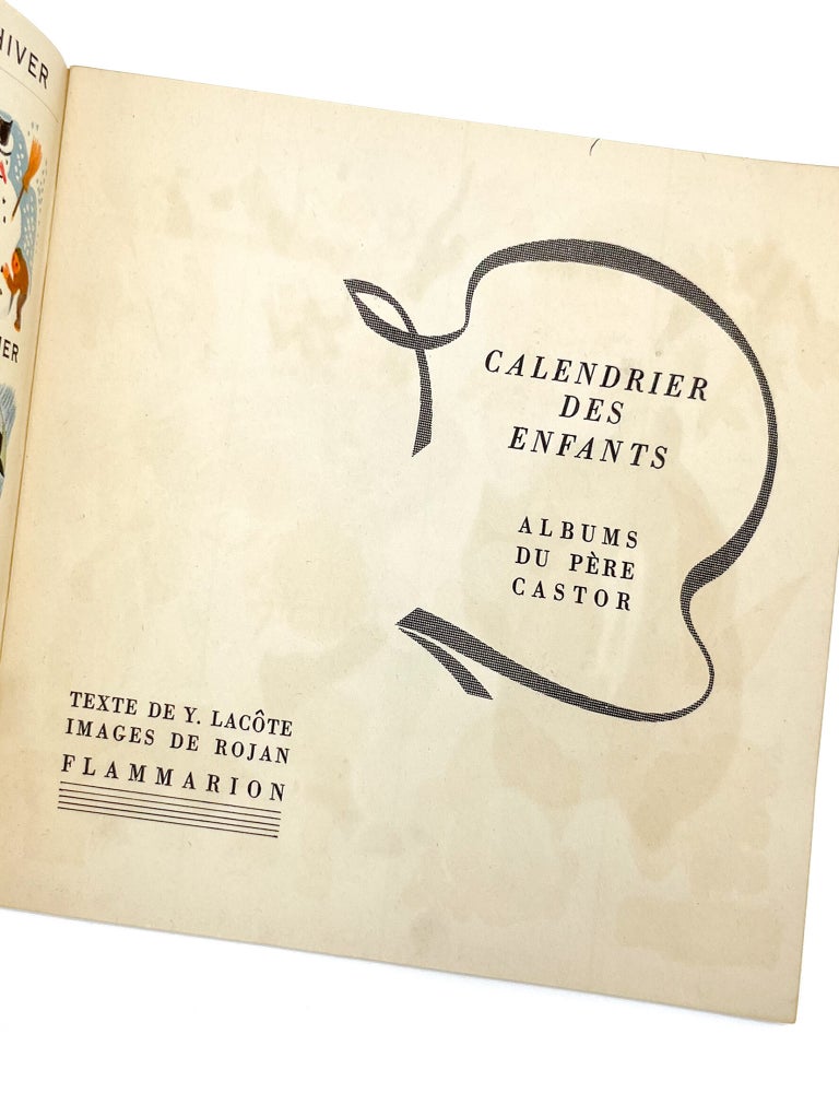 CALENDRIER DES ENFANTS