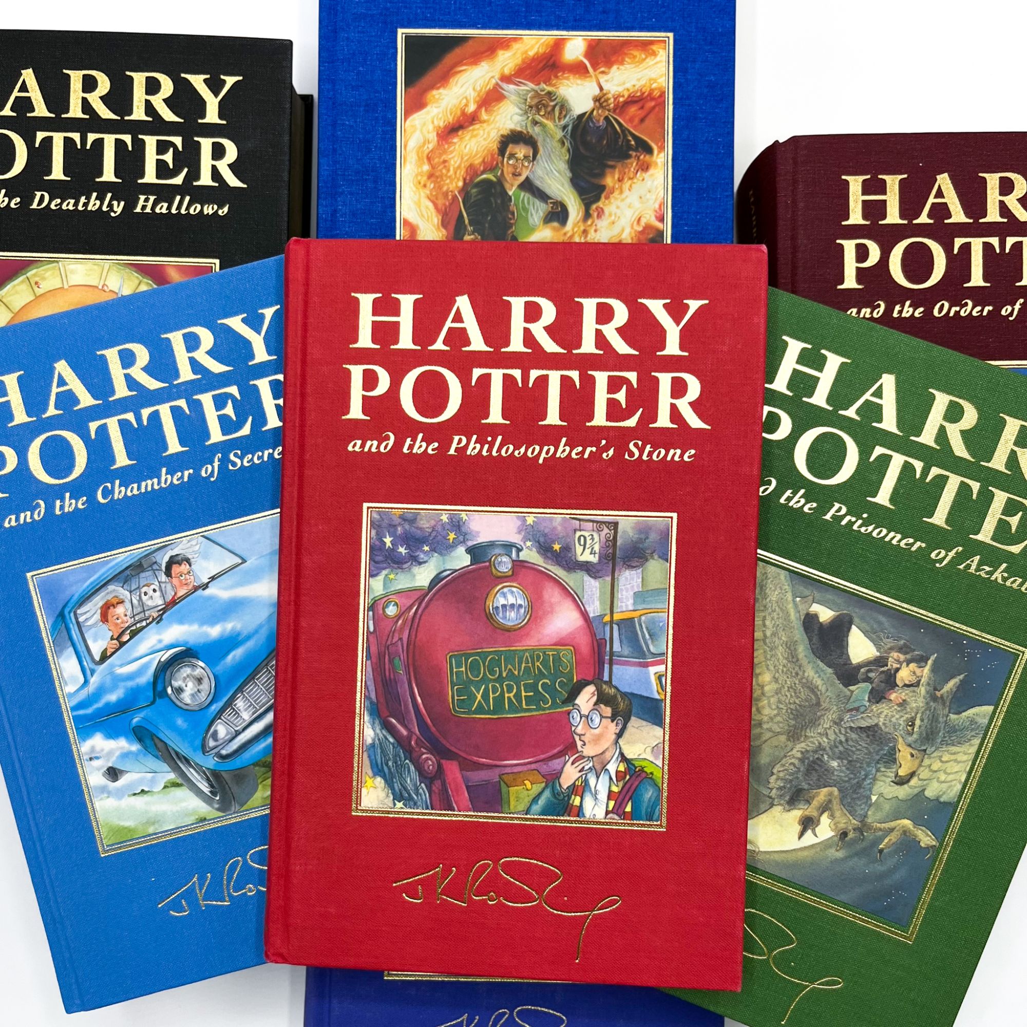progenie flotador Maestro Harry Potter Series: Complete Set of Deluxe Editions | J. K. Rowling