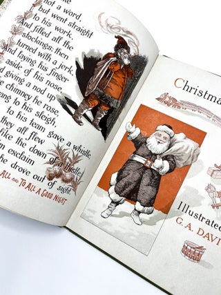 THE CHRISTMAS BOOK. Clement Moore, G. A. Davis.