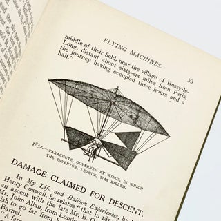 Item #1258 A SHORT HISTORY OF BALLOONS AND FLYING MACHINES. Lord Montagu