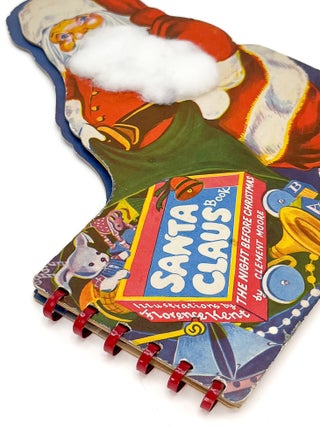 Item #16351 NIGHT BEFORE CHRISTMAS: SANTA CLAUS BOOK. Florence Kent, Clement Moore