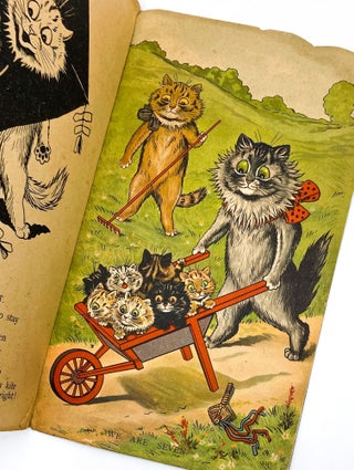 Item #17718 KITS AND CATS - WITH LOUIS WAIN IN PUSSYLAND. Norman Gale, Louis Wain