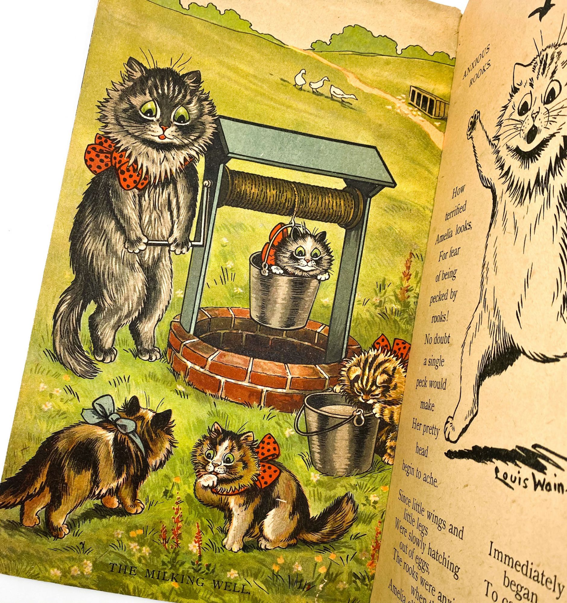KITS AND CATS - WITH LOUIS WAIN IN PUSSYLAND by Norman Gale, Louis Wain on  Type Punch Matrix