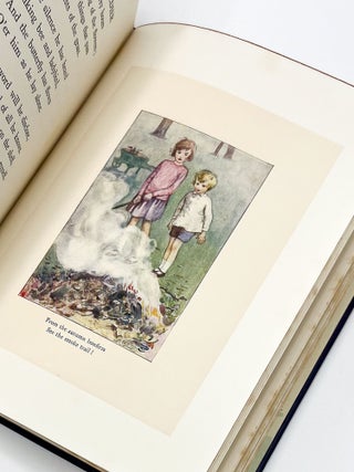 Item #18434 A CHILD'S GARDEN OF VERSES. Robert Louis Stevenson, Kate Elizabeth Olver, Laurence...