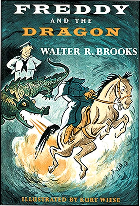 Item #21005 FREDDY AND THE DRAGON. Walter Brooks, Kurt Wiese.
