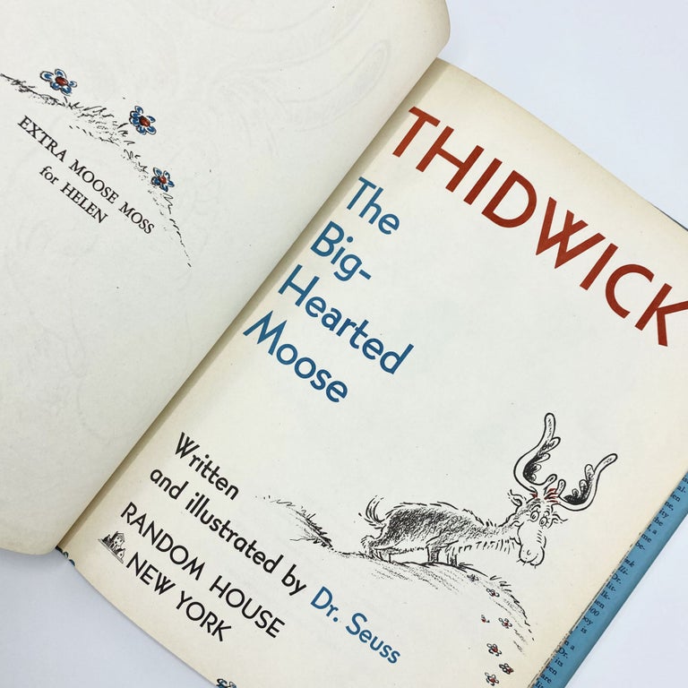 THIDWICK THE BIG-HEARTED MOOSE