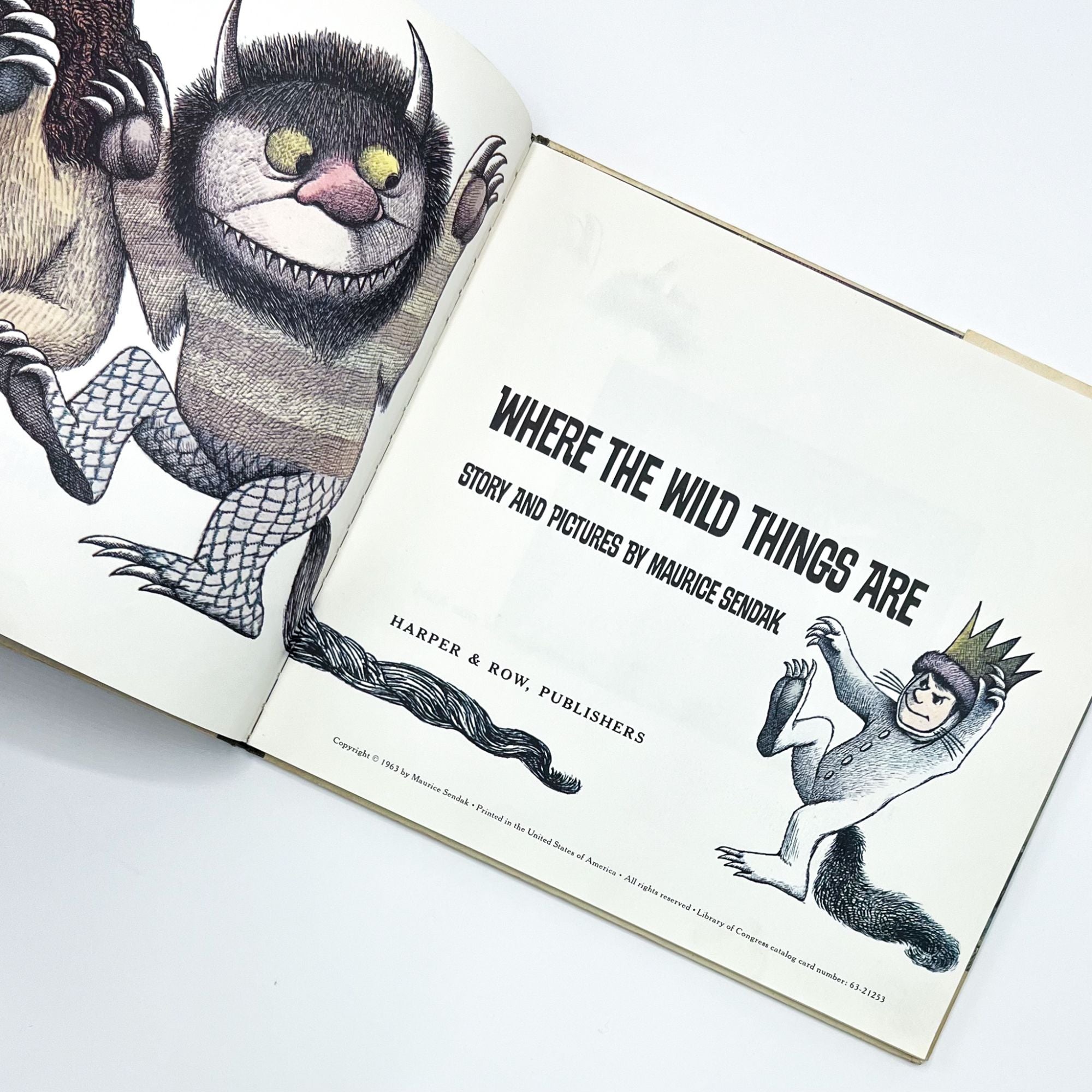 WHERE THE WILD THINGS ARE by Maurice Sendak on Type Punch Matrix