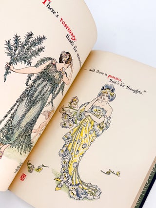 Item #28055 FLOWERS FROM SHAKESPEARE'S GARDEN. William Shakespeare, Walter Crane