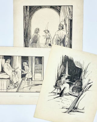 Three Original Fairy-Tale Drawings. Helen Jacobs.