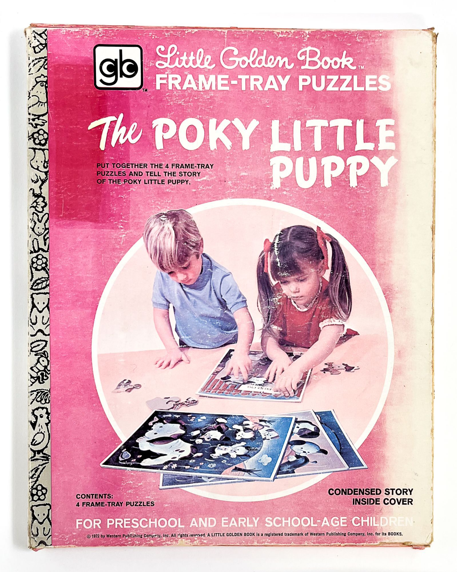 THE POKY LITTLE PUPPY FRAME TRAY PUZZLES | Gustaf Teggren, Janette