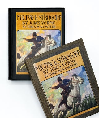 Item #3145 MICHAEL STROGOFF: A COURIER OF THE CZAR. Jules Verne, N. C. Wyeth