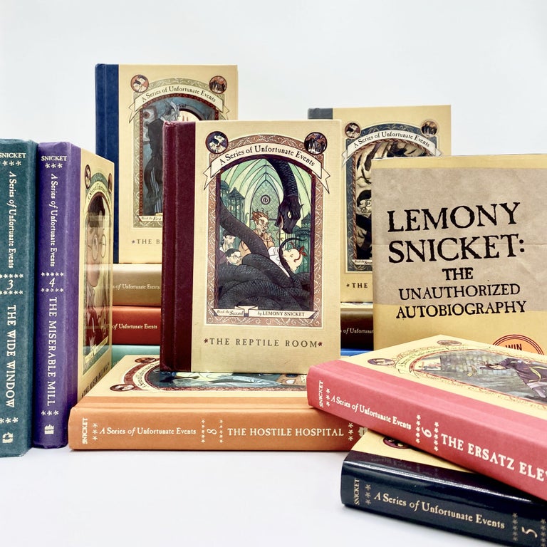 Complete SERIES OF UNFORTUNATE EVENTS [with:] LEMONY SNICKET: THE UNAUTHORIZED AUTOBIOGRAPHY