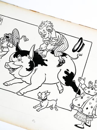 Item #31908 Original illustration: "To Market to Market to Buy a Fat Pig" from MOTHER...