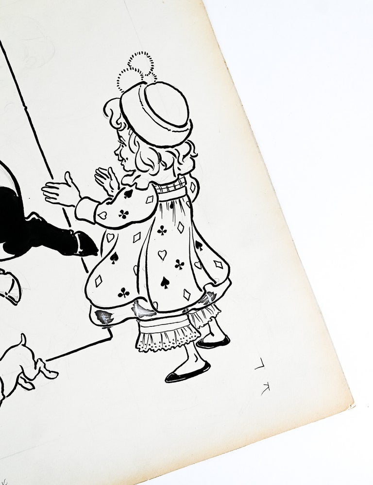 Original illustration: "To Market to Market to Buy a Fat Pig" from MOTHER GOOSE
