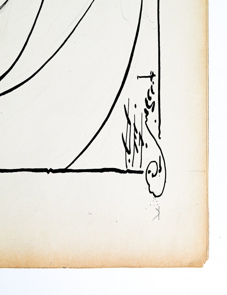 Original illustration: "Rubby Dub Dub Three Men in a Tub" from MOTHER GOOSE