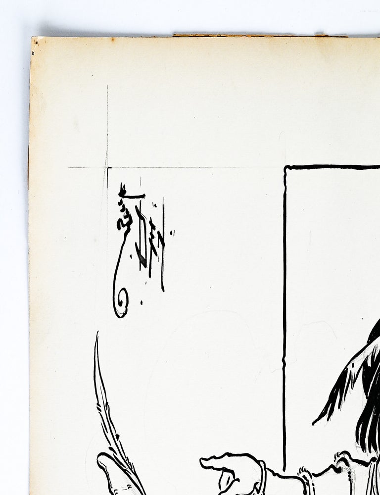 Original illustration: "The Man in the Moon" from MOTHER GOOSE