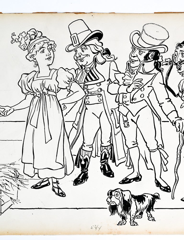 Original illustration: "Higgeldy Piggeldy" from MOTHER GOOSE