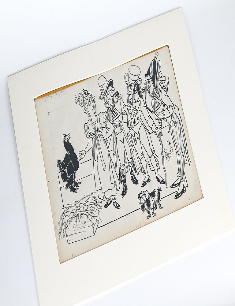 Original illustration: "Higgeldy Piggeldy" from MOTHER GOOSE