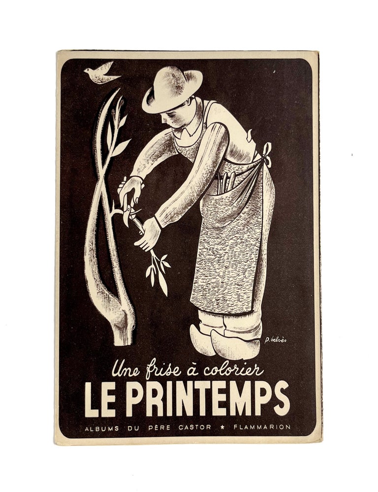 PRINTEMPS: UNE FRISE &Agrave; COLORIER