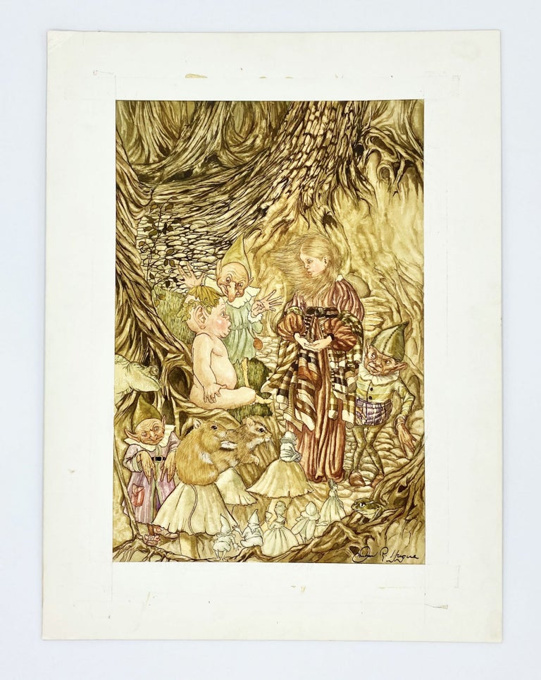 Original art of gnomes and fairies