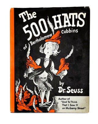 Item #34279 THE 500 HATS OF BARTHOLOMEW CUBBINS. Seuss Dr