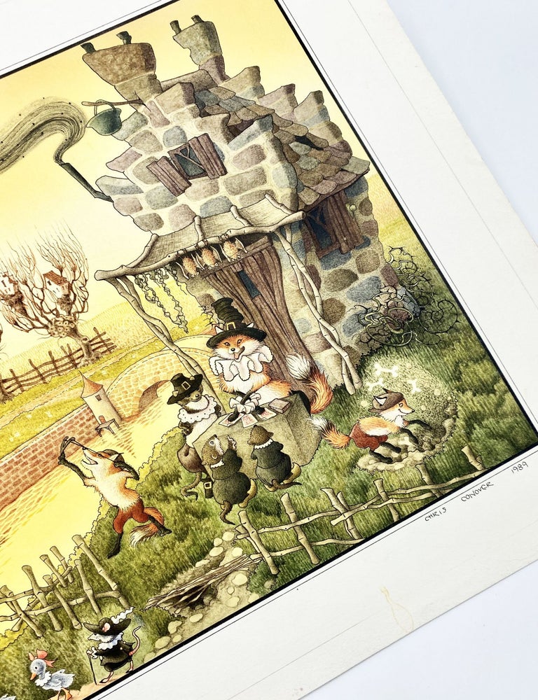 Original art from MOTHER GOOSE AND THE SLY FOX