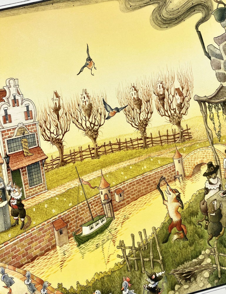 Original art from MOTHER GOOSE AND THE SLY FOX