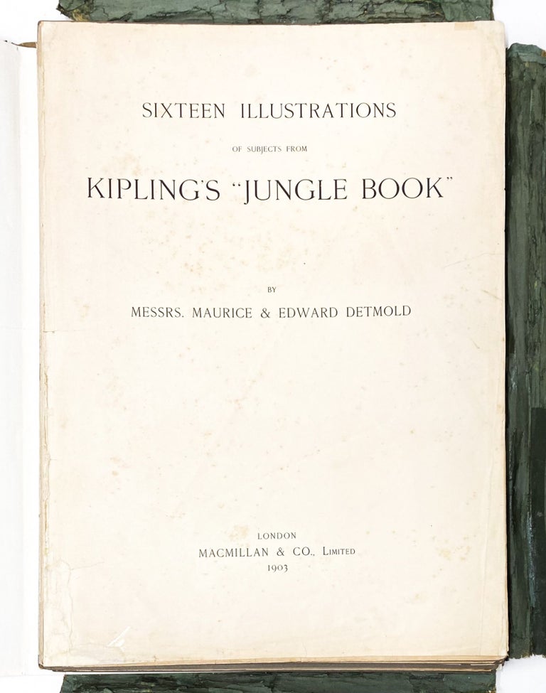 SIXTEEN ILLUSTRATIONS OF SUBJECTS FROM KIPLING'S JUNGLE BOOK