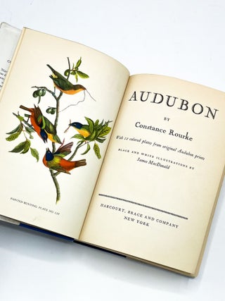 Item #35390 AUDUBON. Constance Rourke, John James Audubon