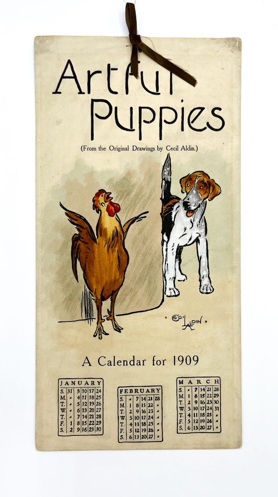 ARTFUL PUPPIES: A CALENDAR FOR 1909