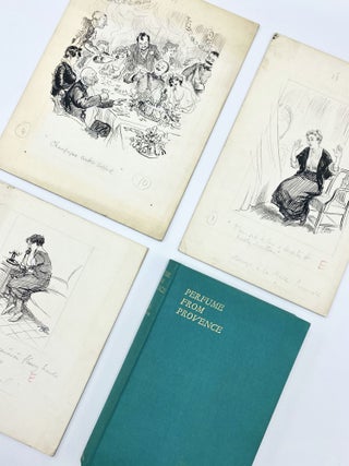 Original art: sketches from PERFUME FROM PROVENCE. Ernest H. Shepard, Lady Fortescue.