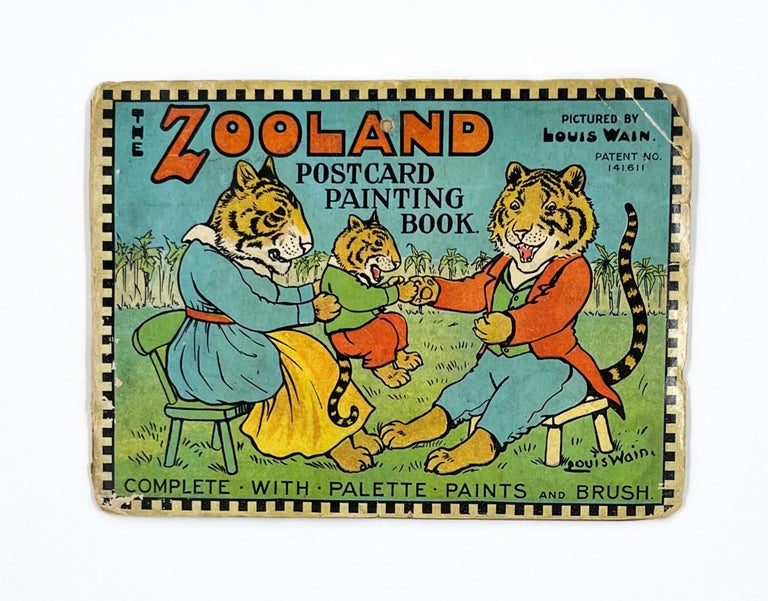 THE ZOOLAND POSTCARD PAINTING BOOK