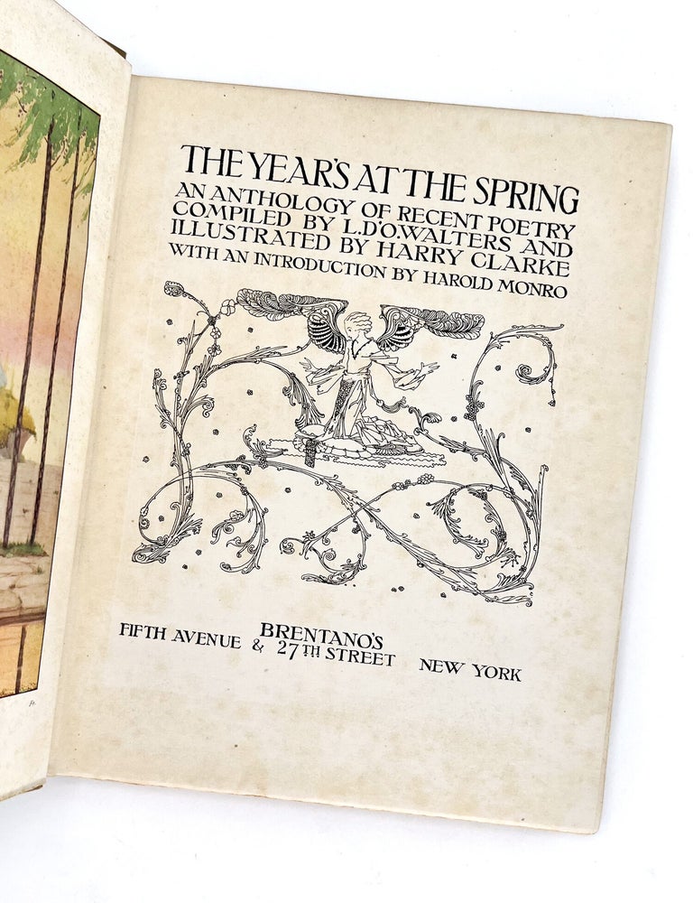 THE YEAR'S AT THE SPRING : An Anthology of Recent Poetry