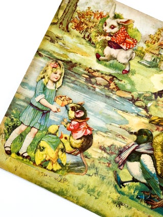 ALICE IN WONDERLAND PANORAMA WITH MOVEABLE PICTURES. Lewis Carroll, A. L. Bowley.