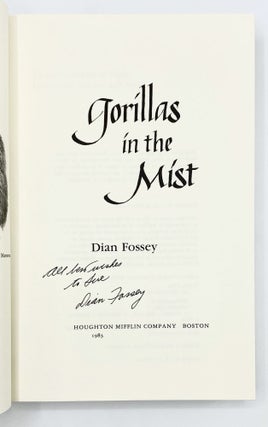 Item #39604 GORILLAS IN THE MIST. Dian Fossey