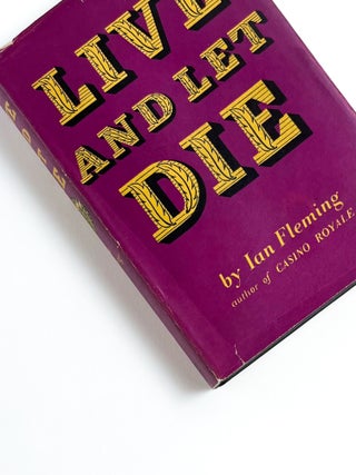 Item #39941 LIVE AND LET DIE. Ian Fleming