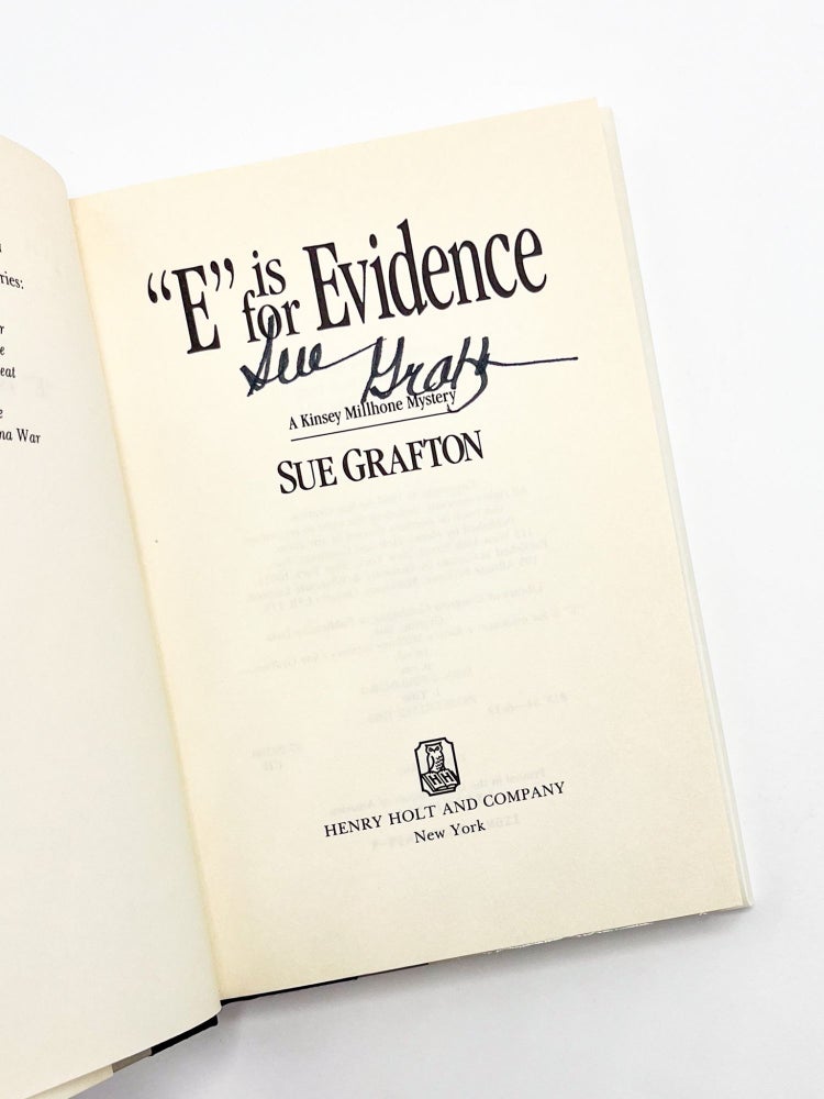 "E" IS FOR EVIDENCE