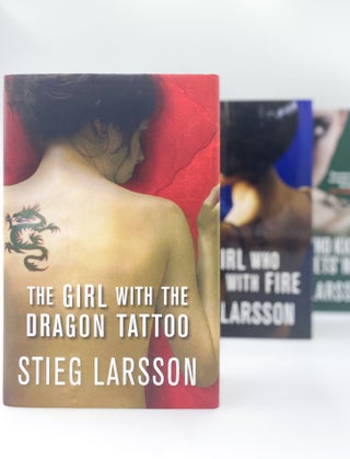 Item #40082 THE GIRL WITH THE DRAGON TATTOO / THE GIRL WHO PLAYED WITH FIRE / THE GIRL WHO KICKED...