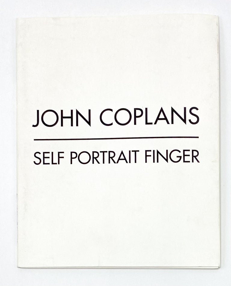 SELF PORTRAIT FINGER