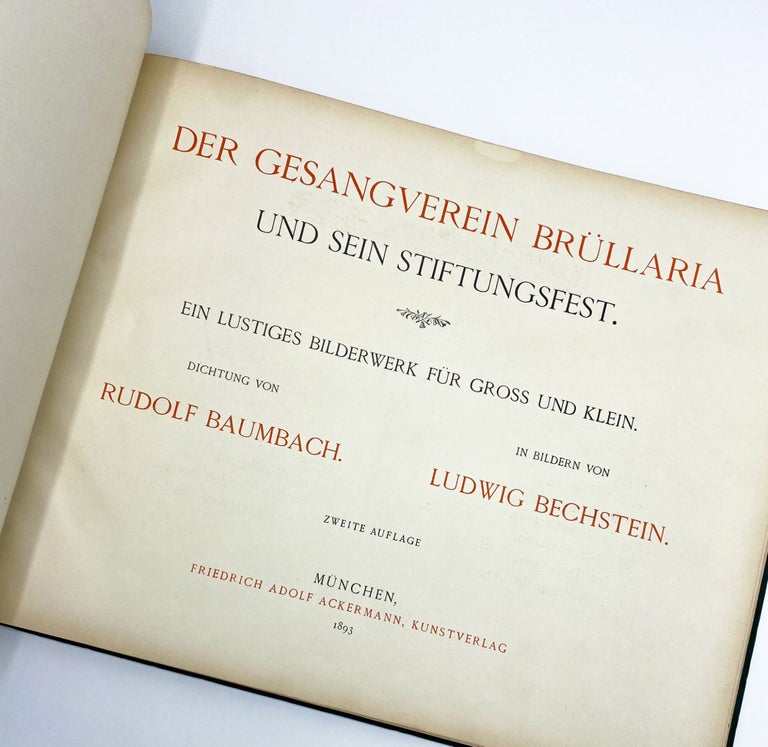 DER GESANGVEREIN BRÜLLARIA UND SEIN STIFTUNGSFEST [The Choral Society of the Howlers and Its Founders Day]