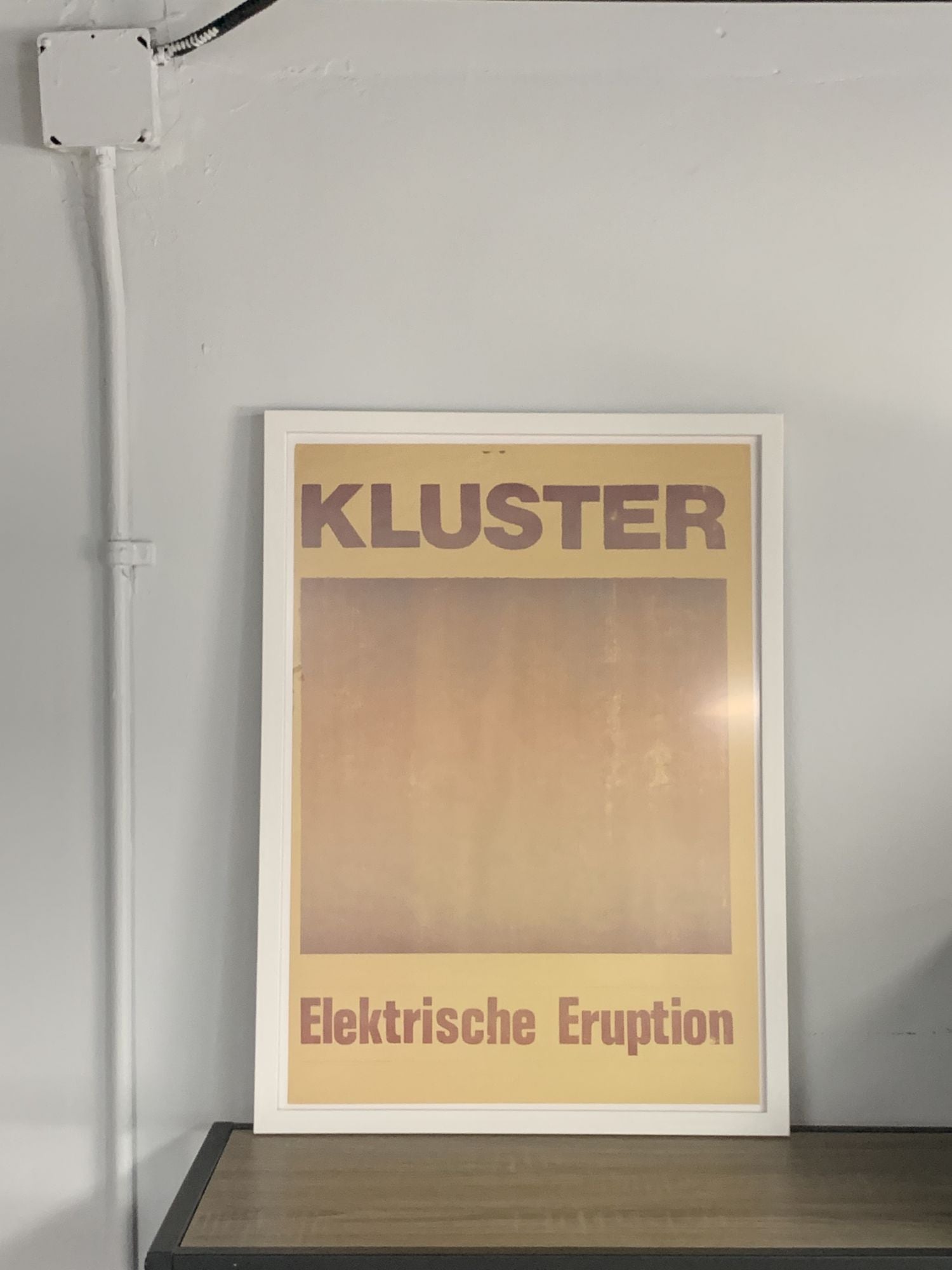 ELEKTRISCHE ERUPTION Original Kluster Poster