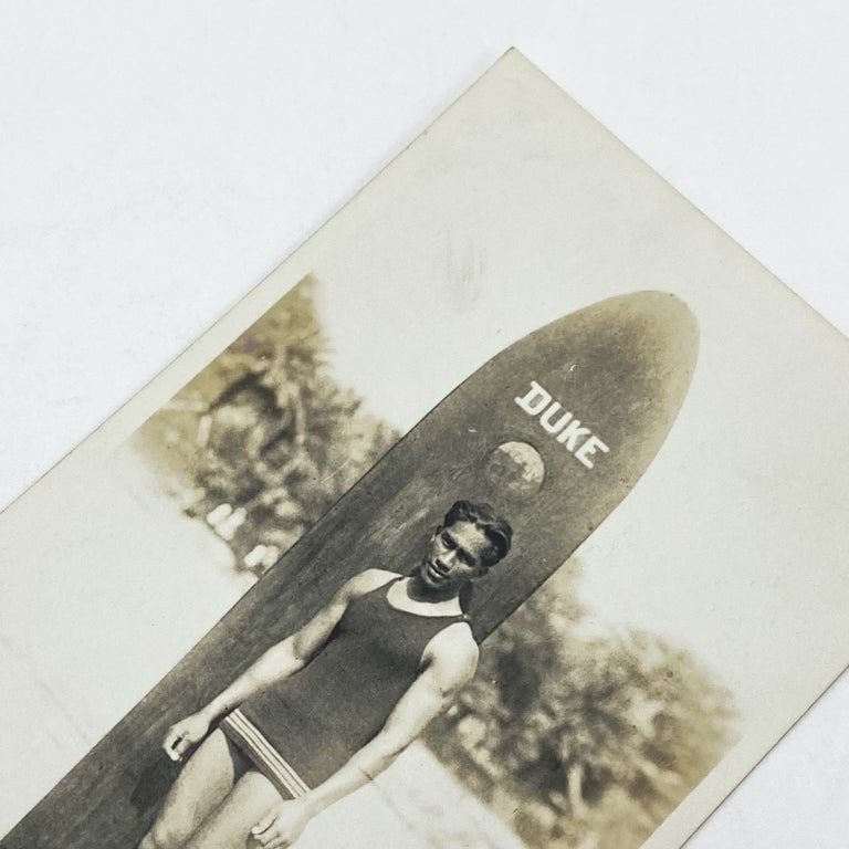 Original Real Photo Postcard of Duke Kahanamoku