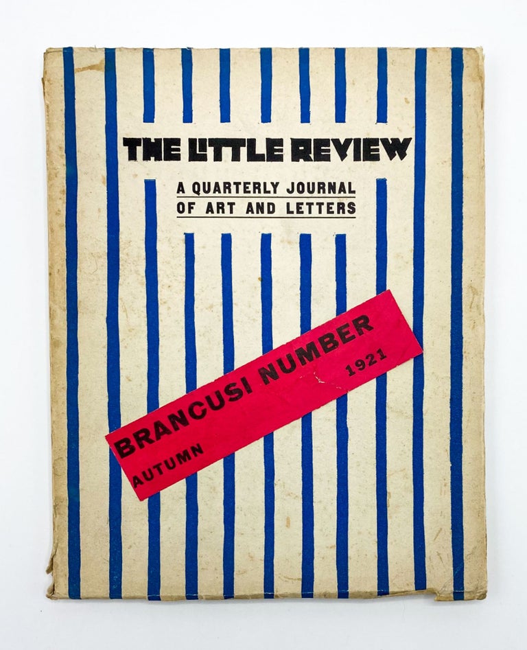 THE LITTLE REVIEW [Vol. VIII, No. 1]
