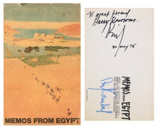 MEMOS FROM EGYPT: Joint US-Egyptian Study Group on Building Materials and Building Technology. William CAUDILL.