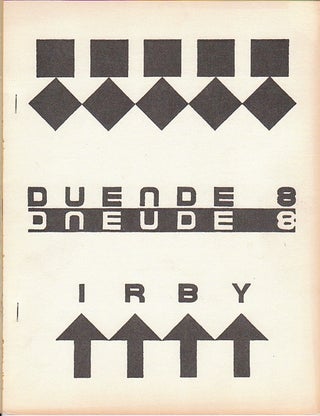 DUENDE 8: Movements/Sequences. Kenneth IRBY.
