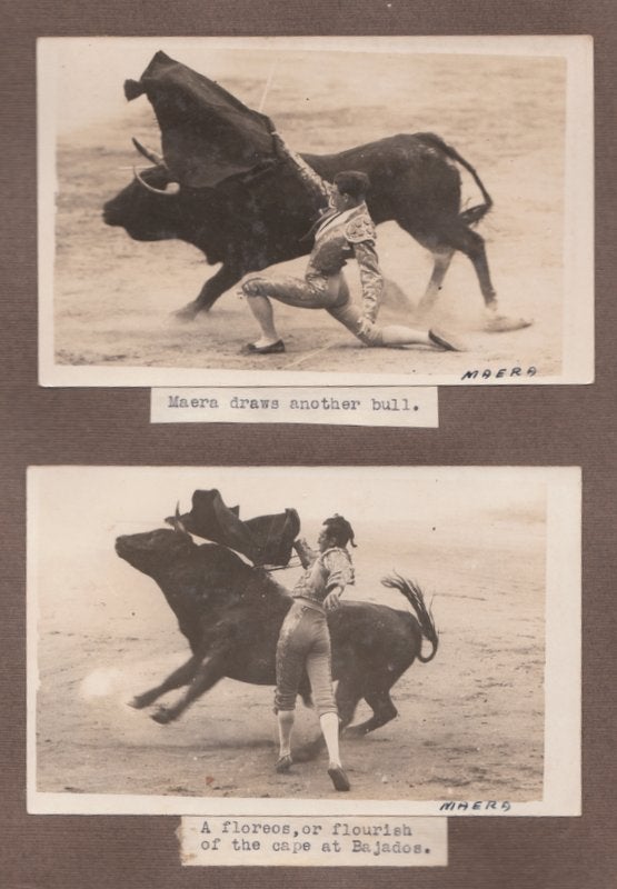 SPANISH AND PORTUGUESE BULL-FIGHTING [Cover Title]