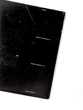 Item #41371 ART BY TELEPHONE (This Is A Recording). Jan van der Marck
