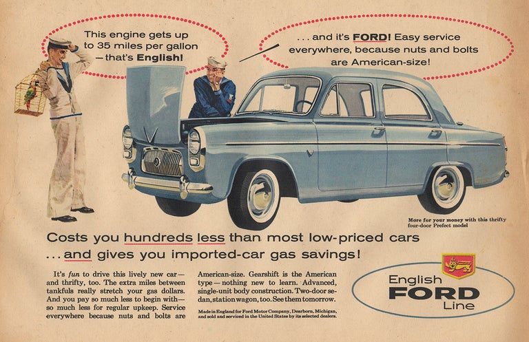 U.S. Sales and Marketing book for English Ford