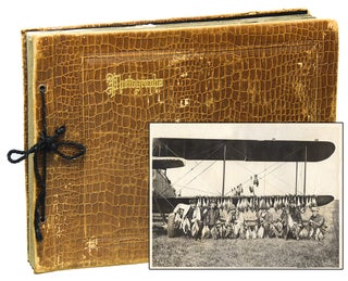 Item #41438 Original Scrapbook and Photograph Album an Army Air Corp Pilot. Colonel Robert...