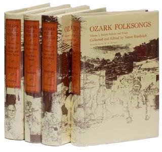Item #41474 OZARK FOLKSONGS [Complete in Four Volumes]. Vance RANDOLPH